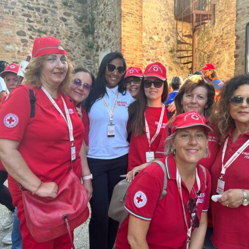Photo of Red Cross Volunteers at Solferino 2023
