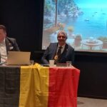 Photo of Mr. Patrick Van den Eede with Mr. Josue Fort Benelux Director from Jethro Civil Diplomat
