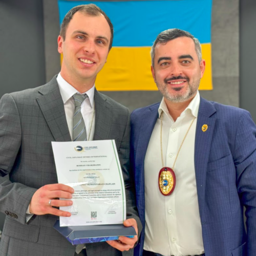 Photo of the Civil Humanitarian Diplomat Jethro International