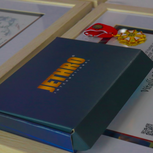 Image of Civil Diplomat Jethro International Badge and Credentials
