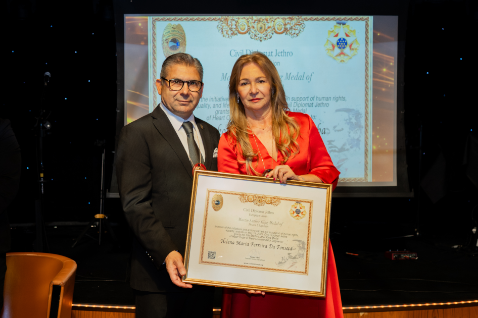 Image of the Civil Diplomat Jethro International Martin Luther King Award