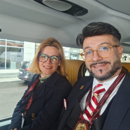 Foto of the Civil Diplomat Jethro International and Director of Expansion Mr. Trajano Martins at Billy Graham International Forum Berlin