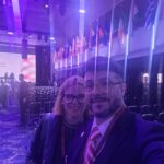 Foto of the Civil Diplomat Jethro International and Director of Expansion Mr. Trajano Martins at Billy Graham International Forum Berlin