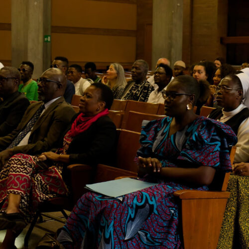 Image of Ondina Coelho Civil Diplomat Jethro at Italian Diaspora Celebration African Day 2025