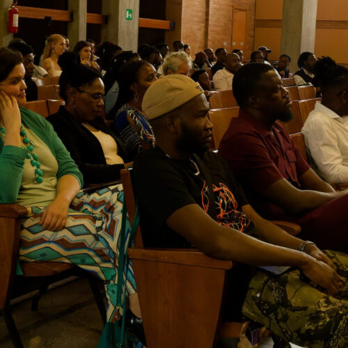 Image of Ondina Coelho Civil Diplomat Jethro at Italian Diaspora Celebration African Day 2025