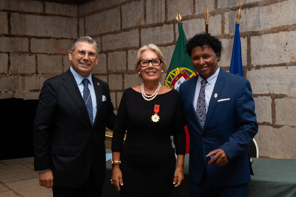 Image of the Martin Luther King Award by the Civil Diplomat Jethro International Civil Diplomacy Humanitarian Diplomacy at the Citadel of Cascais