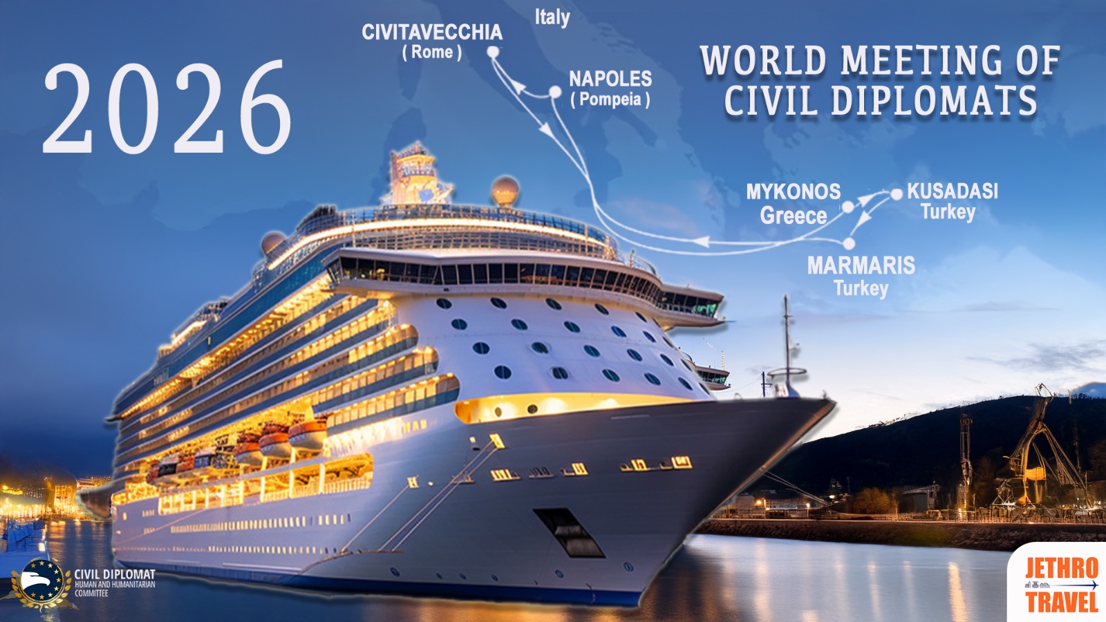 Image of the World Meeting of Civil Diplomats 2026 Jethoro International