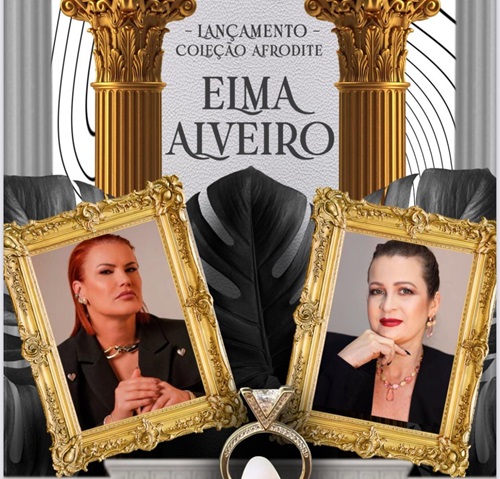 Image of Elma Aveiro, Cristiano Ronaldo's sister with Leda Vaz jewellery collection