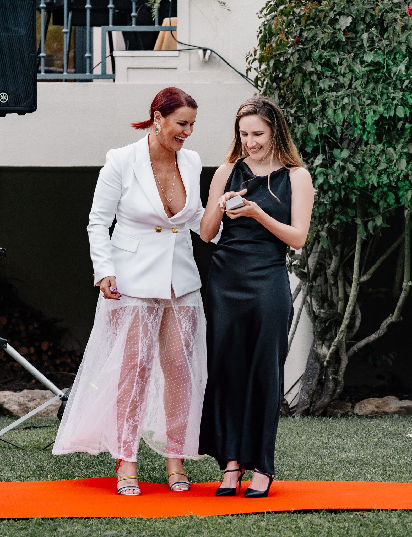 Image of Jenifer Freire First Lady of Worldwild Civil Diplomacy with Elma Aveiro the Cristiano Ronaldo's sister