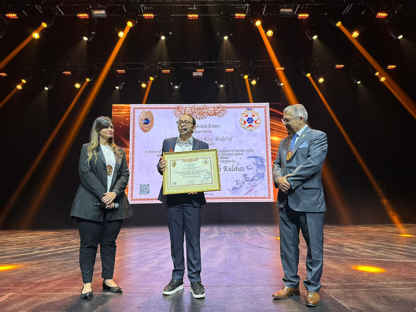 Image of Jethro International Martin Luther King Award Karla Leal José Roberto Marques Desperte Seu Poder Imersão Inteligência Emocional