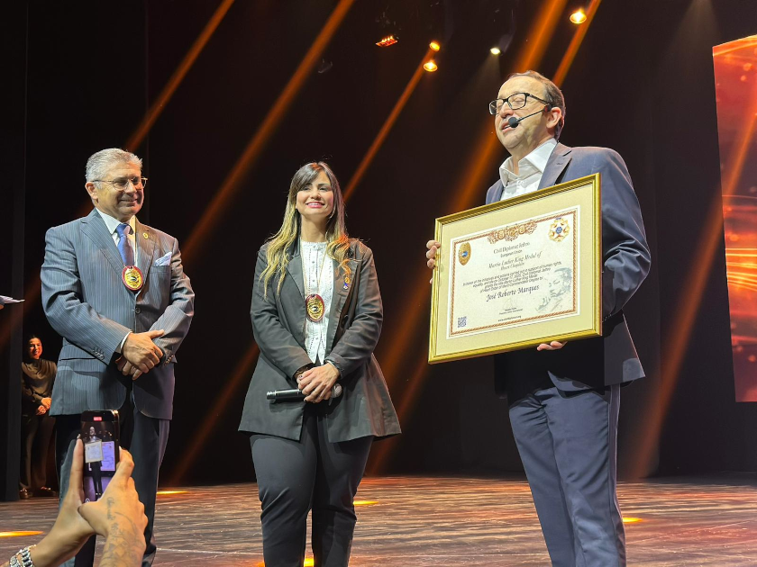 Image of Jethro International Martin Luther King Award Karla Leal José Roberto Marques Desperte Seu Poder Imersão Inteligência Emocional