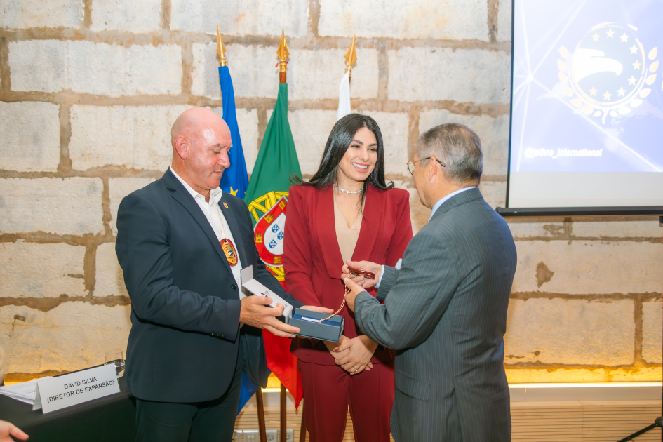 Image of Civil Diplomat Jethro International Ceremony at the Citadel of Cascais, the Martin Luther King Award and Civil Diplomats Condecoration on november 2025