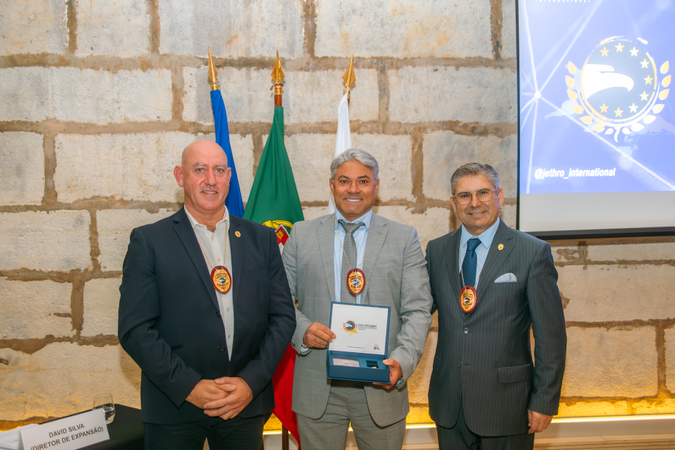 Image of Civil Diplomat Jethro International Ceremony at the Citadel of Cascais, the Martin Luther King Award and Civil Diplomats Condecoration on november 2025