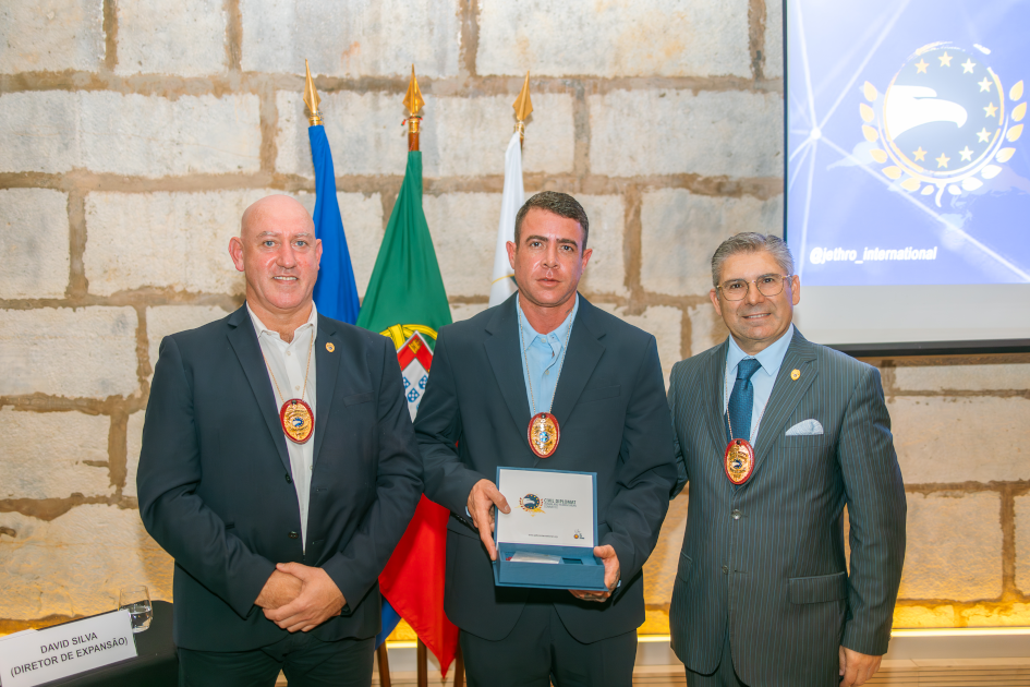 Image of Civil Diplomat Jethro International Ceremony at the Citadel of Cascais, the Martin Luther King Award and Civil Diplomats Condecoration on november 2025
