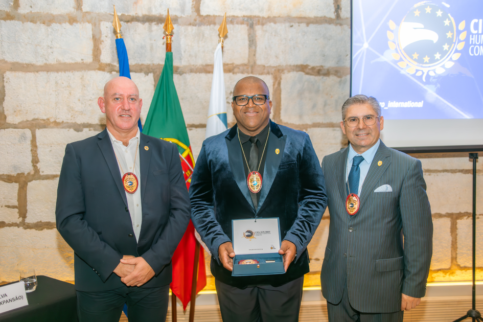 Image of Civil Diplomat Jethro International Ceremony at the Citadel of Cascais, the Martin Luther King Award and Civil Diplomats Condecoration on november 2025