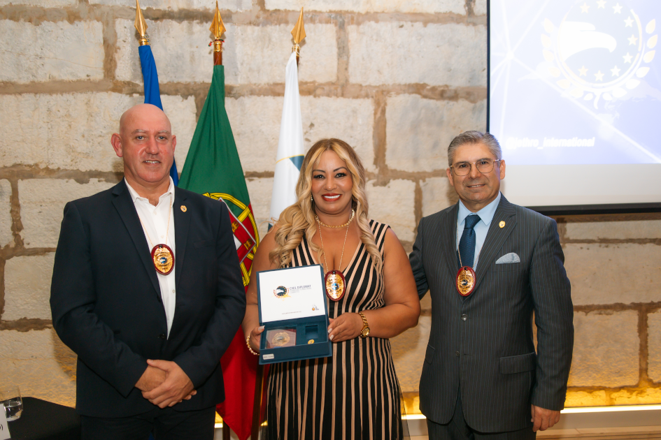 Image of Civil Diplomat Jethro International Ceremony at the Citadel of Cascais, the Martin Luther King Award and Civil Diplomats Condecoration on november 2025