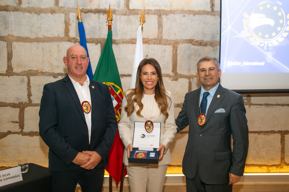 Image of Civil Diplomat Jethro International Ceremony at the Citadel of Cascais, the Martin Luther King Award and Civil Diplomats Condecoration on november 2025