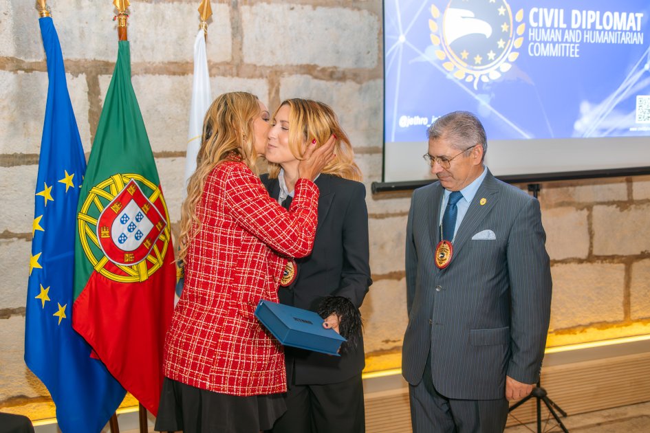 mage of Solenm Ceremony Civil Diplomat Jethro International at the Citadel of Cascais november 2025