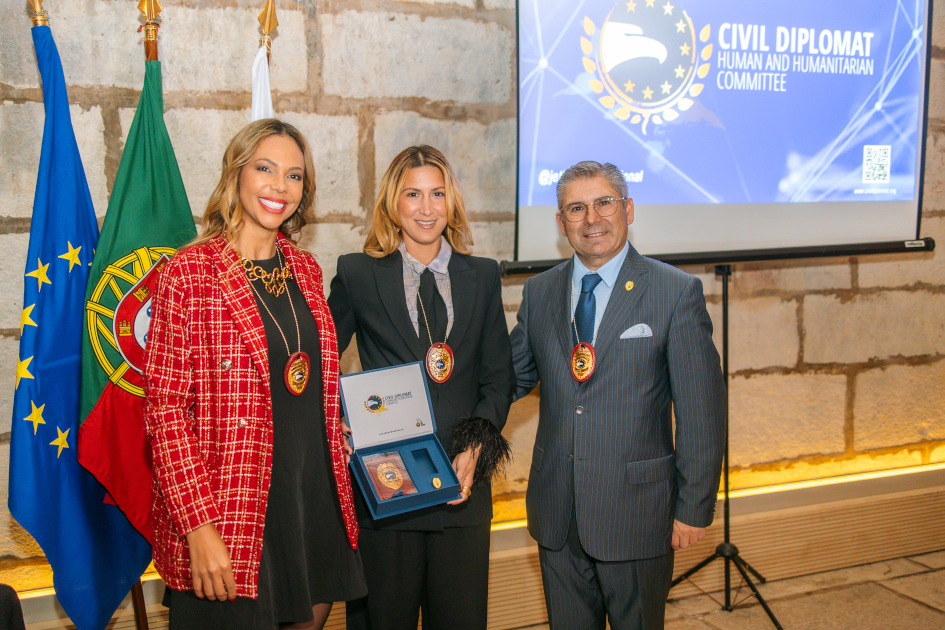 mage of Solenm Ceremony Civil Diplomat Jethro International at the Citadel of Cascais november 2025