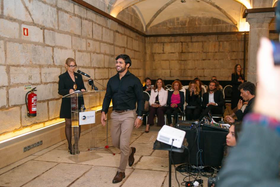 mage of Solenm Ceremony Civil Diplomat Jethro International at the Citadel of Cascais november 2025
