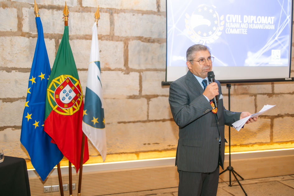 Image of Colonel José Geraldo the Director of Civil Diplomat Jethro International in Portugal