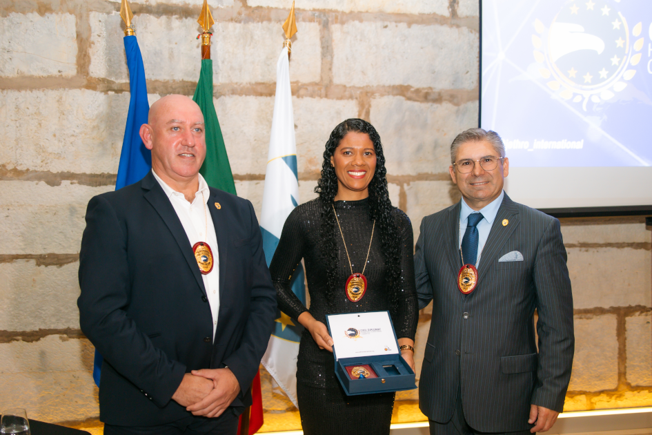 Image of Civil Diplomat Jethro International Ceremony at the Citadel of Cascais, the Martin Luther King Award and Civil Diplomats Condecoration on november 2025