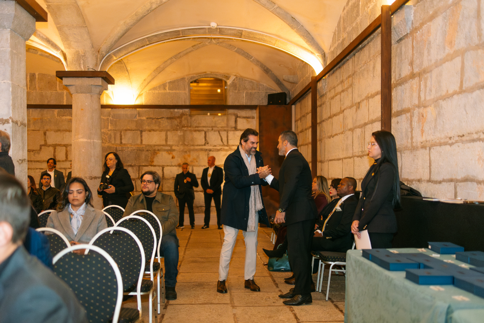 Image of Civil Diplomat Jethro International Ceremony at the Citadel of Cascais, the Martin Luther King Award and Civil Diplomats Condecoration on november 2025