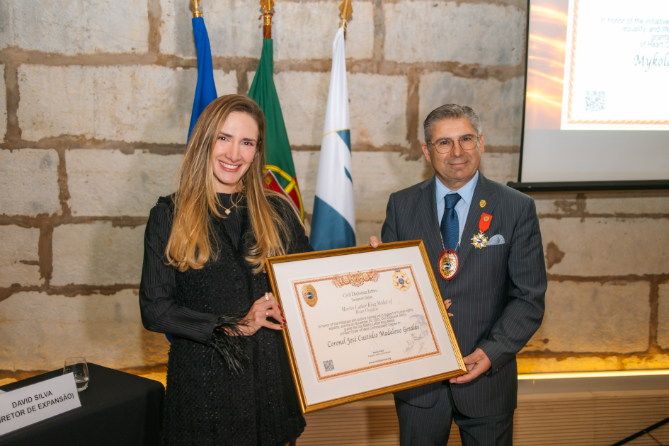 Image of Martin Luther King Award from Jethro International Civil Diplomacy