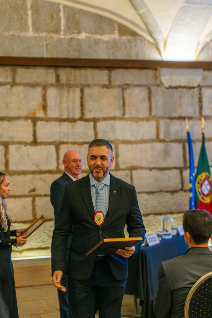 Image of Civil Diplomat Jethro International Ceremony at the Citadel of Cascais, the Martin Luther King Award and Civil Diplomats Condecoration on november 2025