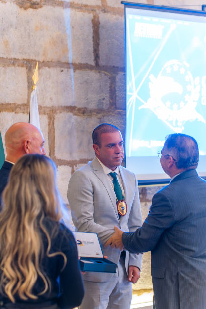 Image of Civil Diplomat Jethro International Ceremony at the Citadel of Cascais, the Martin Luther King Award and Civil Diplomats Condecoration on november 2025