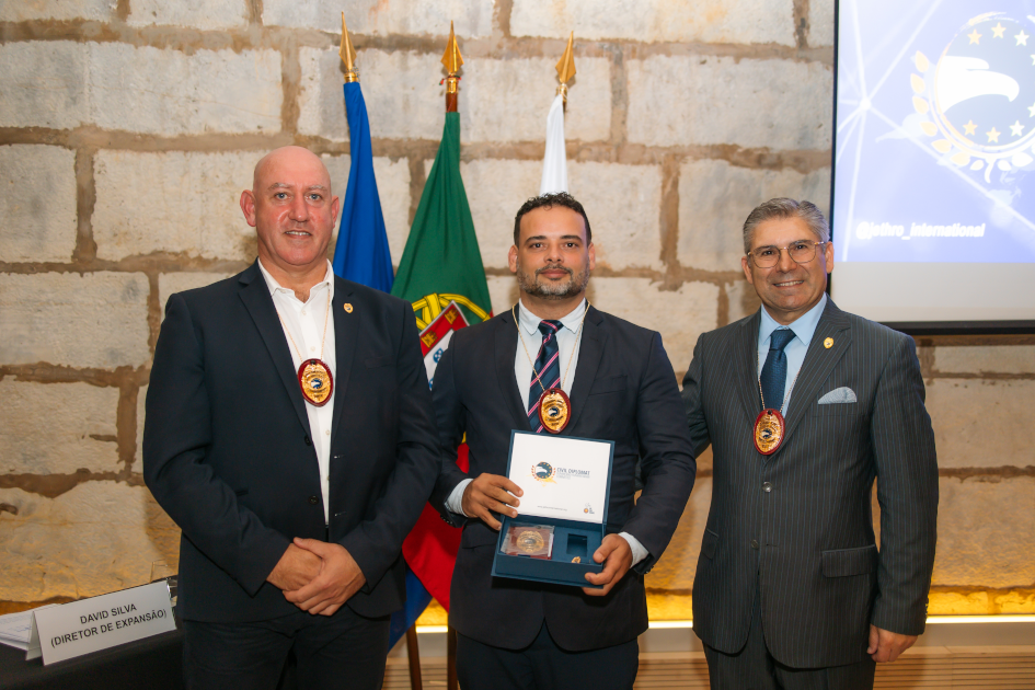Image of Civil Diplomat Jethro International Ceremony at the Citadel of Cascais, the Martin Luther King Award and Civil Diplomats Condecoration on november 2025