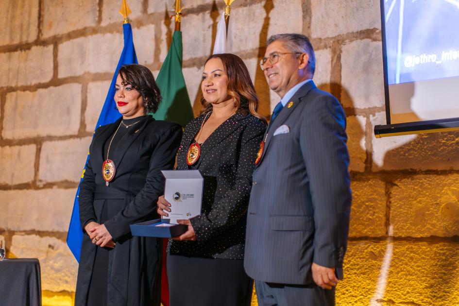 Image of Civil Diplomat Jethro International Ceremony at the Citadel of Cascais, the Martin Luther King Award and Civil Diplomats Condecoration on november 2025