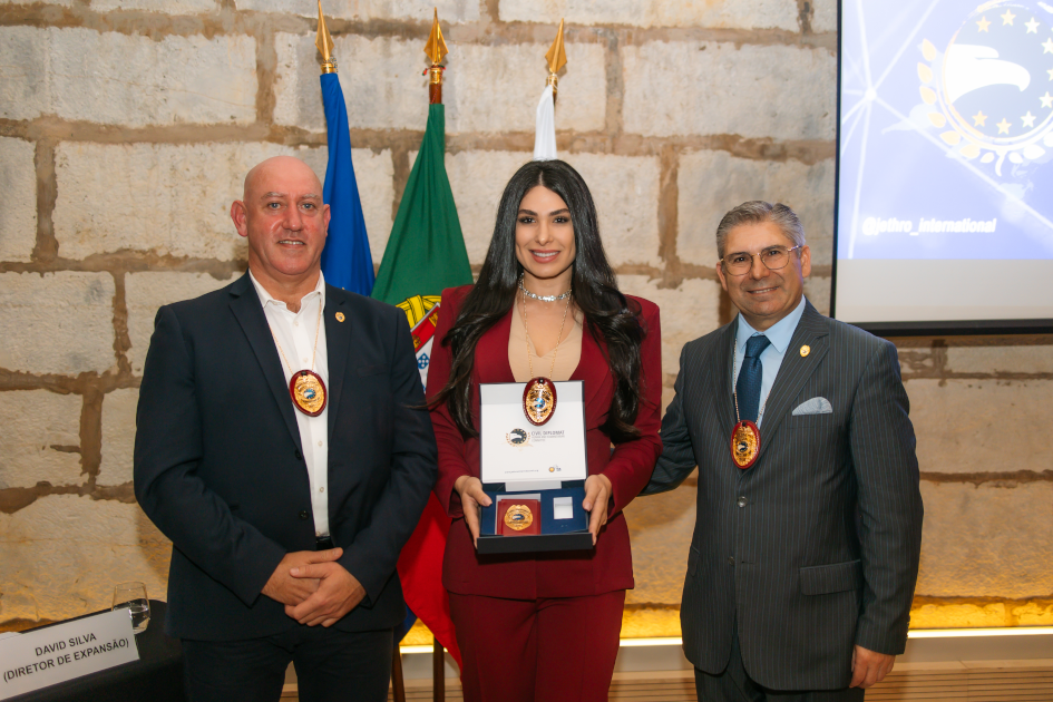Image of Civil Diplomat Jethro International Ceremony at the Citadel of Cascais, the Martin Luther King Award and Civil Diplomats Condecoration on november 2025