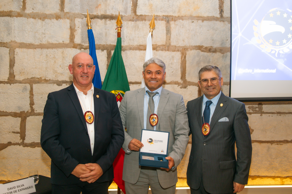 Image of Civil Diplomat Jethro International Ceremony at the Citadel of Cascais, the Martin Luther King Award and Civil Diplomats Condecoration on november 2025