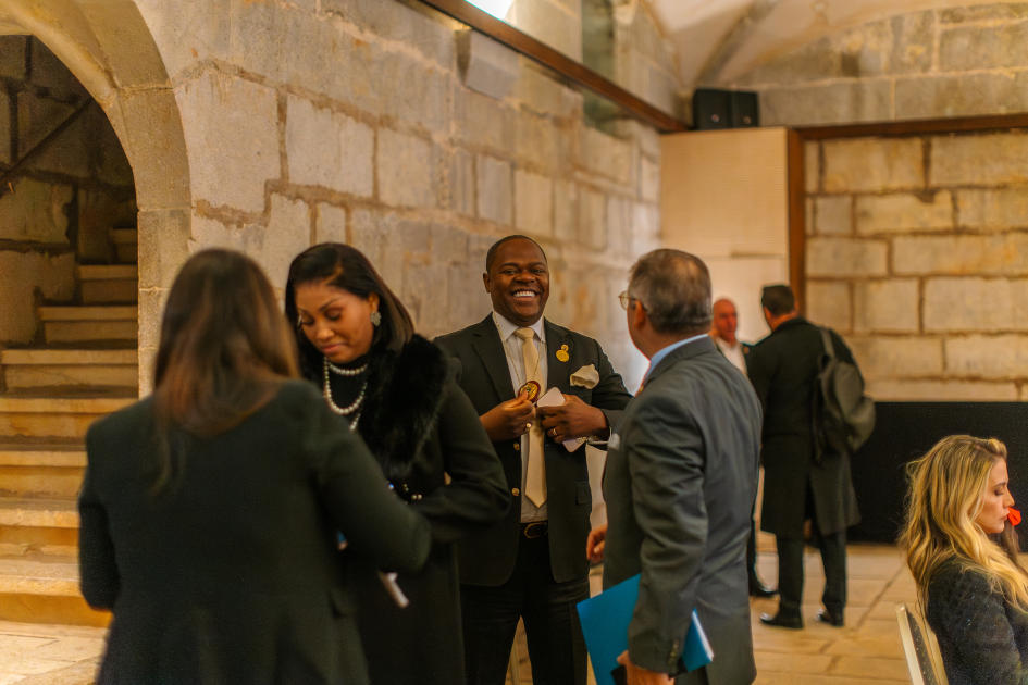 Image of Civil Diplomat Jethro International Ceremony at the Citadel of Cascais, the Martin Luther King Award and Civil Diplomats Condecoration on november 2025