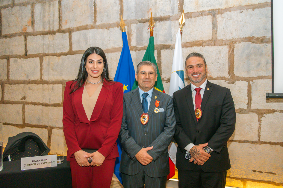 Image of Solenm Ceremony Civil Diplomat Jethro International at the Citadel of Cascais november 2025