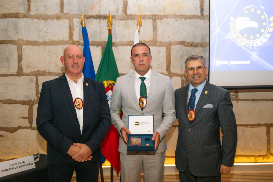 Image of Civil Diplomat Jethro International Ceremony at the Citadel of Cascais, the Martin Luther King Award and Civil Diplomats Condecoration on november 2025