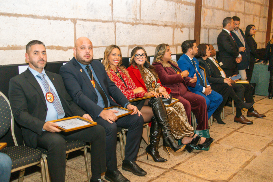 Image of Solenm Ceremony Civil Diplomat Jethro International at the Citadel of Cascais november 2025