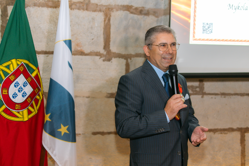Image of Colonel José Geraldo the Director of Civil Diplomat Jethro International at Portugal