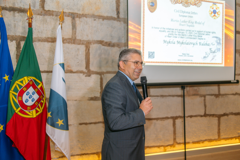 Image of Colonel José Geraldo the Director of Civil Diplomat Jethro International at Portugal