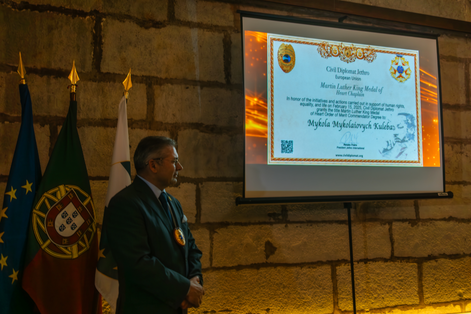 Image of Colonel José Geraldo the Director of Civil Diplomat Jethro International in Portugal