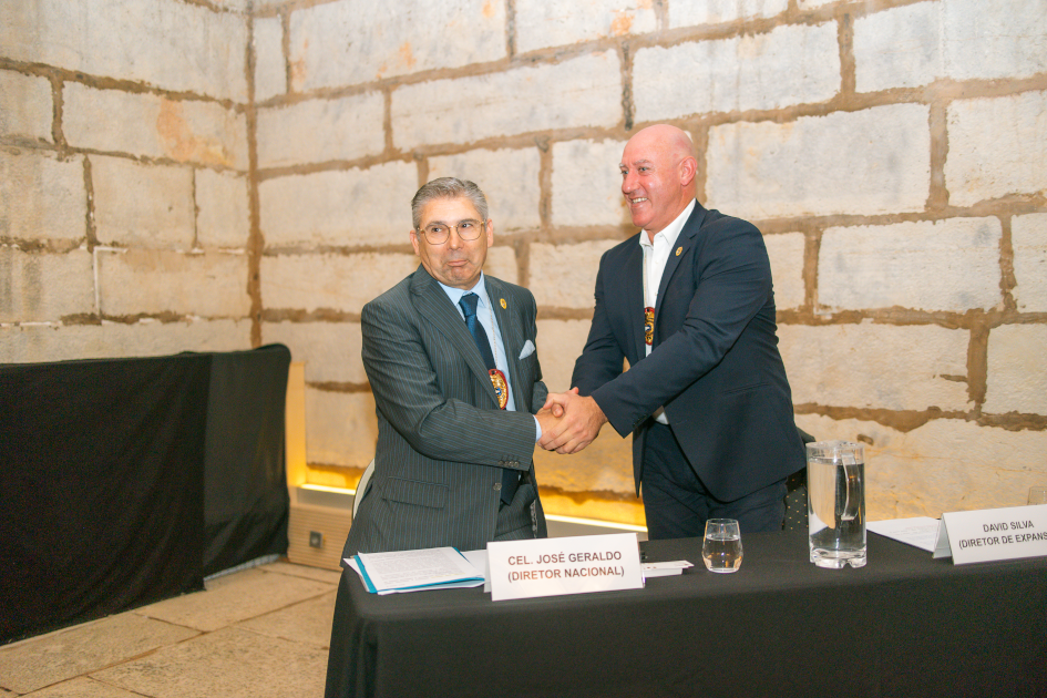 Image of Solenm Ceremony Civil Diplomat Jethro International at the Citadel of Cascais november 2025