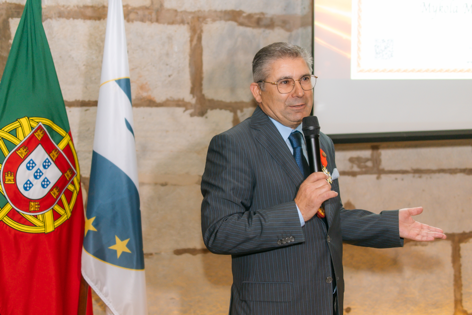mage of Image of Colonel José Geraldo the Director of Civil Diplomat Jethro International at Portugal