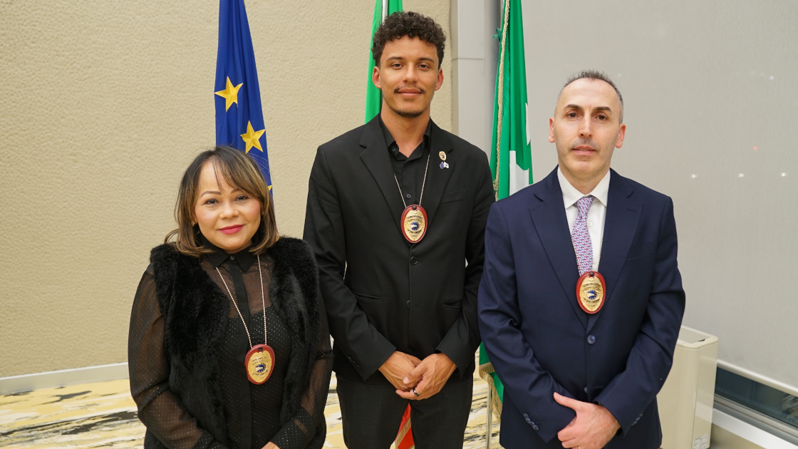 Immagine di Jethro International Seduta Solene a Milano Diplomatico civile, Diplomatici civili e Premio Martin Luther King Bruno Romeo, Guido Lima