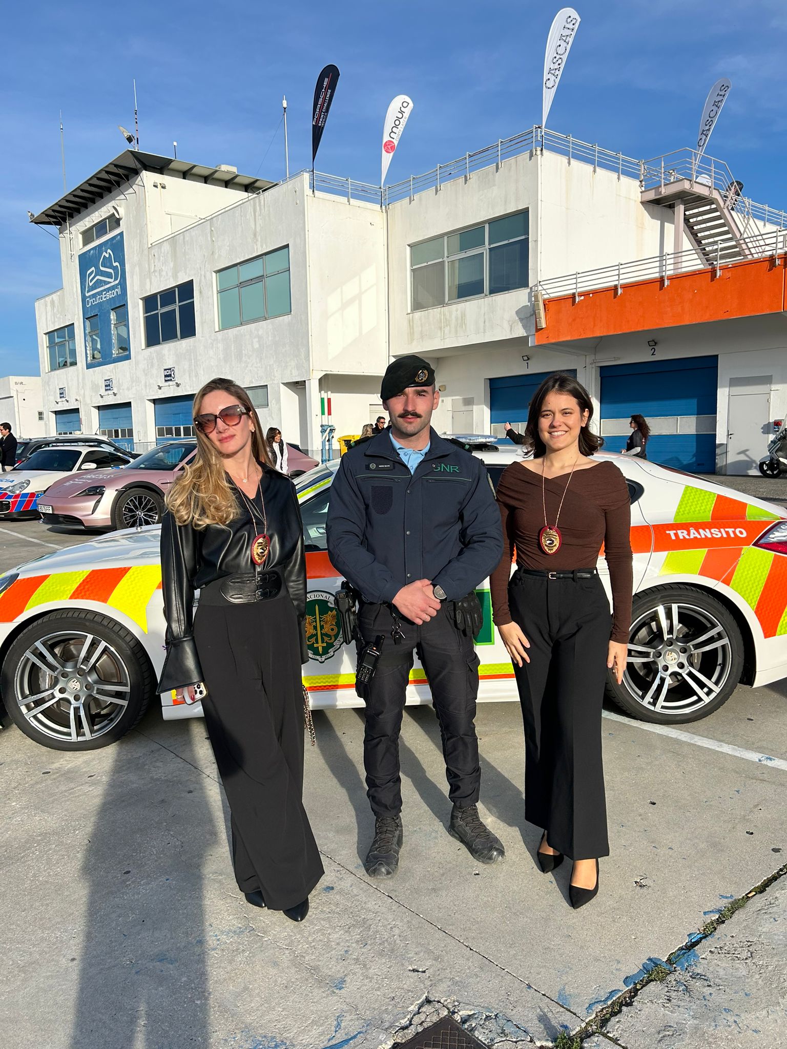 Image of the Civil Diplomat Jethro International at the Prosche Sprint Challenge and the Martin Luther King Award to Jose Monroy racing driver Porsche