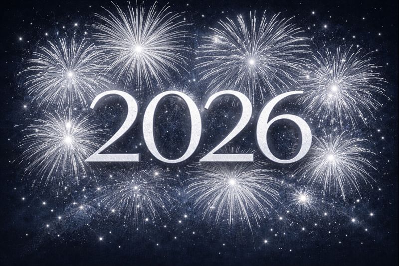 Image of 2026 happy new year with civil diplomacy