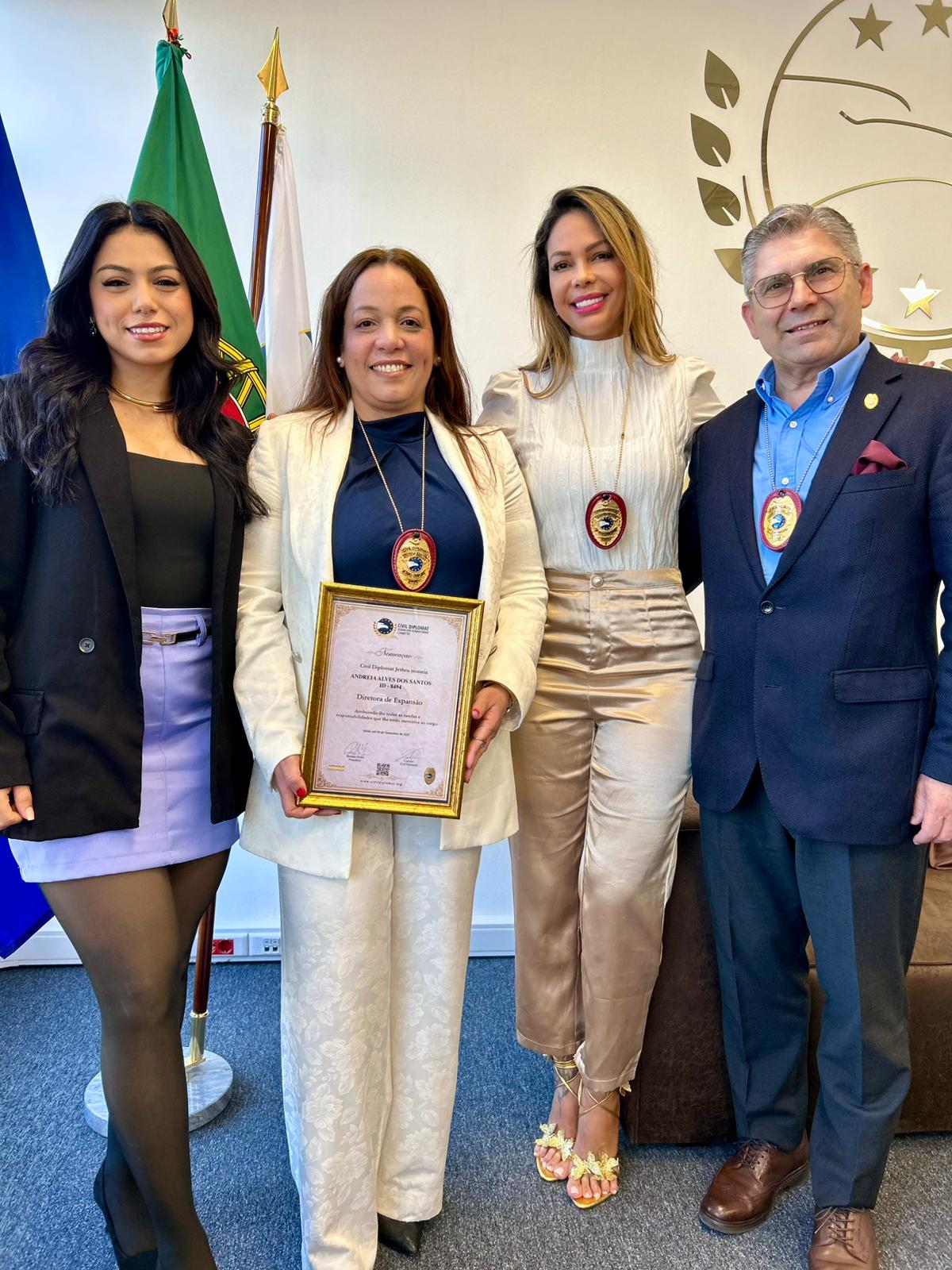 Andreia Alves dos Santos Appointed Jethro International Civil Diplomacy Director