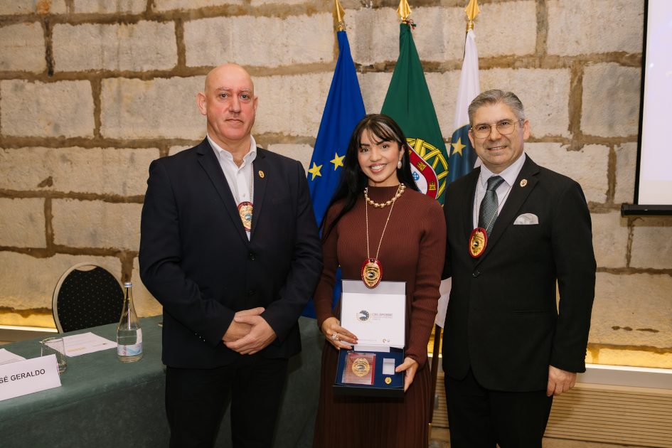 Image of Civil Diplomat Jethro International solemn ceremony at the Citadel of Cascais in Portugal on March 5 2026.