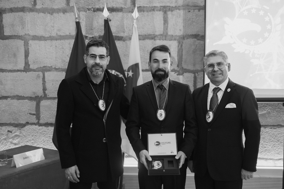 Image of Civil Diplomat Jethro International solemn ceremony at the Citadel of Cascais in Portugal on March 5 2026.