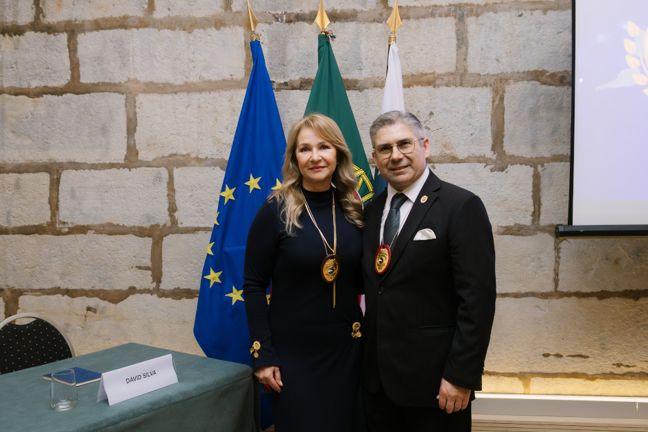 Image of Civil Diplomat Jethro International solemn ceremony at the Citadel of Cascais in Portugal on March 5 2026.